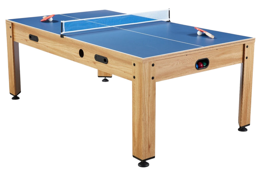 Table Multi Pro Rotative Adulte 7FT -  Bois Clair