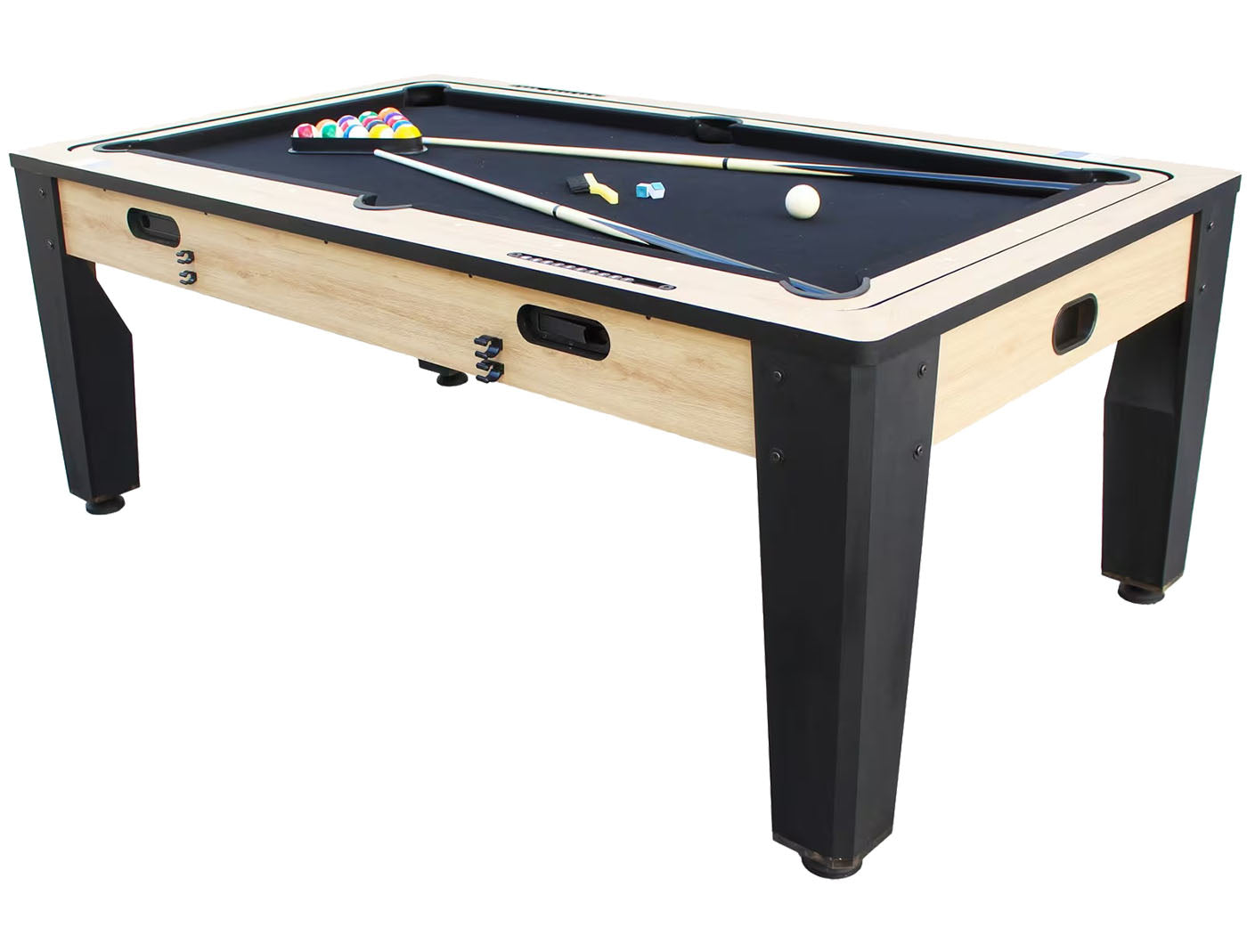 Table multi jeux rotative industrielle 7FT billard - hockey - Ping-pong