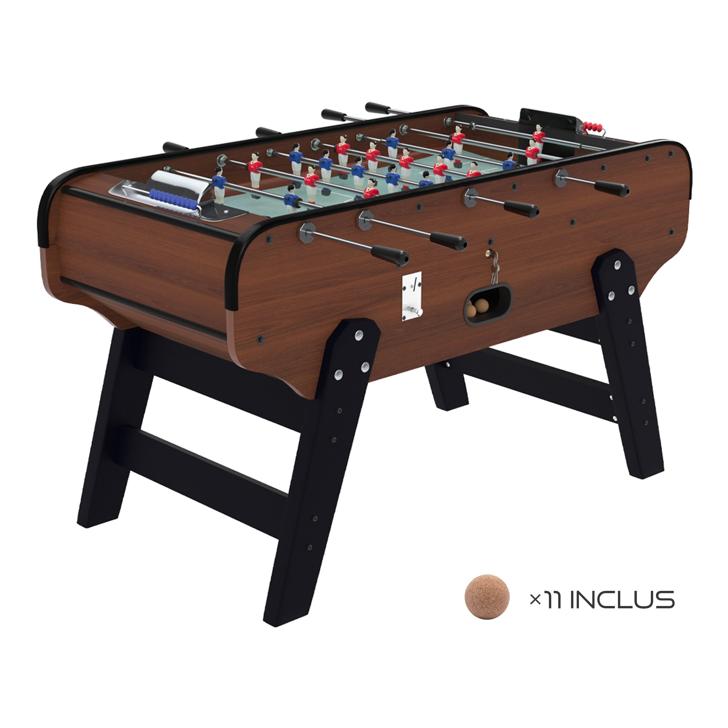 Baby foot Bistrot acajou