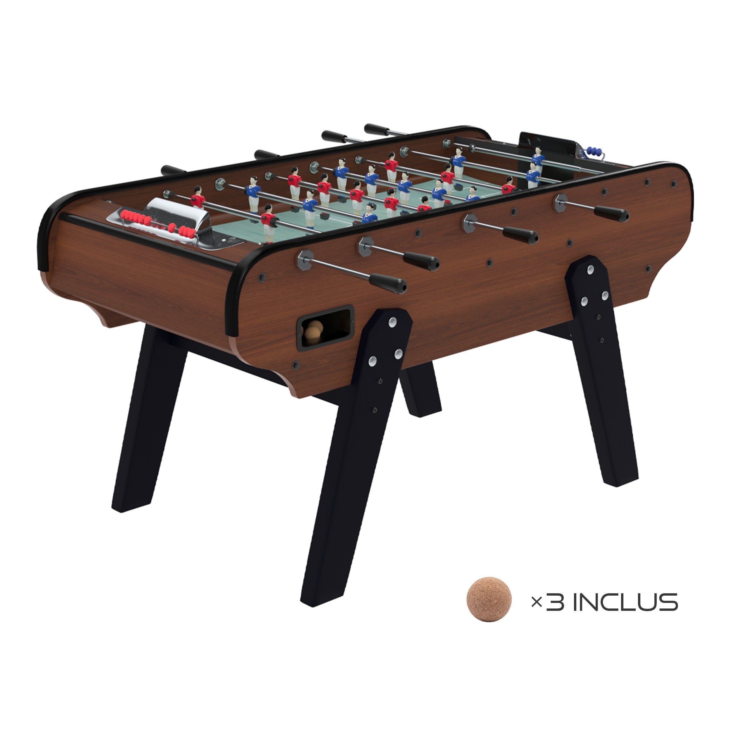 Baby foot Scudetto acajou