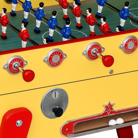 SIBLINGS Baby foot Stella Champion Collector monnayeur jaune