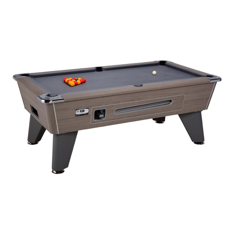 Billard Omega Pro 7ft Chêne Gris à monnayeur