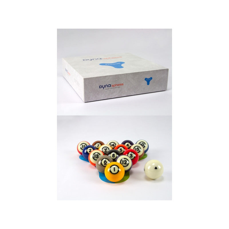 Billes de billard américain Dynaspheres Rhodium Ø 57,2mm