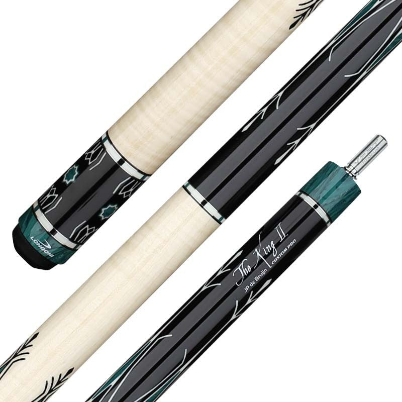 Queue de billard français Longoni ***** Custom Pro The King II by J.P. De Bruijn