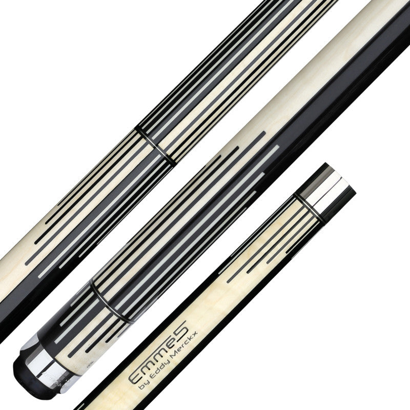 Queue de billard français Longoni ***** Emme 5 by Eddy Merckx avec 2 flèches joint Bois