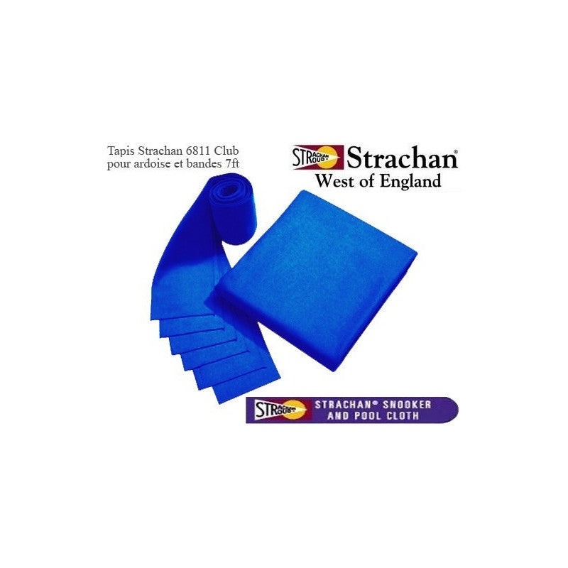 Tapis Strachan 6811 WoE Pré Découpé 7ft Bleu