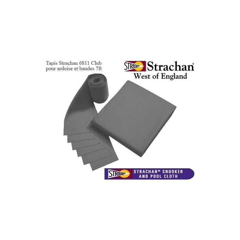 Tapis Strachan 6811 WoE Pré Découpé 7ft Gris