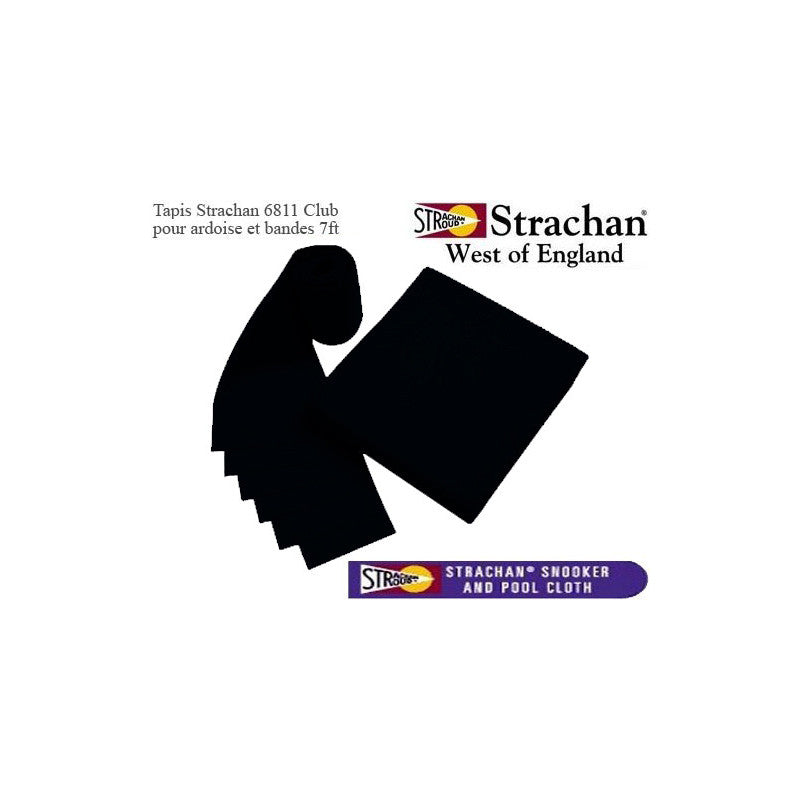 Tapis Strachan 6811 WoE Pré Découpé 7ft noir