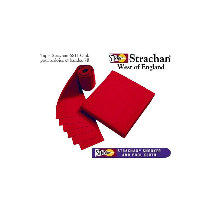 Tapis Strachan 6811 WoE Pré Découpé 7ft Rouge